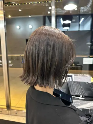 ミディアム カラー 韓国レイヤー✨ yasuko銀座のヘアスタイル