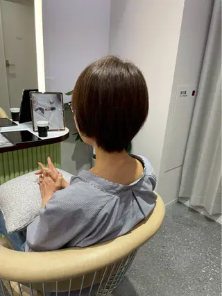 ショート 🎀大宮/縮毛矯正/ 韓国/RAIA🎀のヘアスタイル