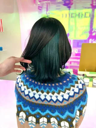 ショート カラー パーマ ヘアアレンジ メンズ キッズ ネイル マツエク・マツパ アイブロウ KANAMI 🌏のヘアスタイル
