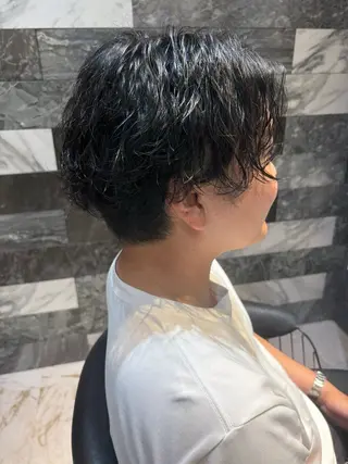 パーマ メンズ 髪質改善/艶髪 やまなかのヘアスタイル