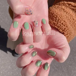 ネイル 地爪育成💅 kanaoanailのネイルデザイン