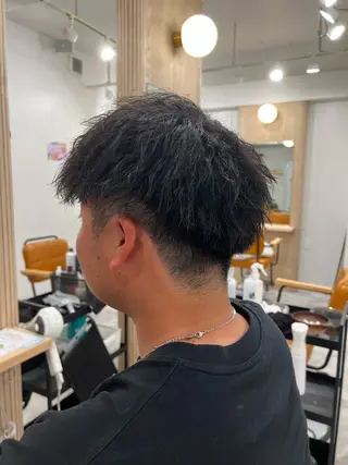 ショート パーマ メンズ SHIAN 八王子 🦋小林 美羅🦋のヘアスタイル