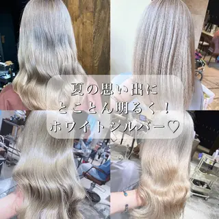 カラー 顔まわりの神様✨ 透明感カラー藤嶋秀幸のヘアスタイル