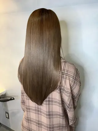 ロング 🫧透明感カラー🫧 ロン毛美容師のヘアスタイル
