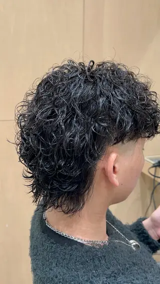 パーマ メンズ 🐲ツイスパ🐲 フェード/龍のヘアスタイル