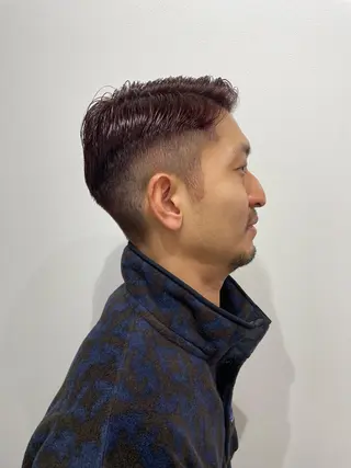 カラー メンズ メンズカット クドウユウキのヘアスタイル