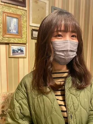 ロング LUVISM新潟🎀 透明感カラー/ミユのヘアスタイル