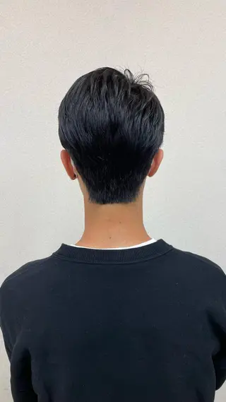 パーマ メンズ もりたみかこ 美容師お休み中のヘアスタイル