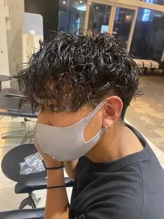 ショート バレイヤージュ職人 🔥代表YU-SHIのヘアスタイル