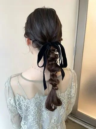 ロング ✨透明感ケアカラー✨ 長野ゆきなのヘアスタイル