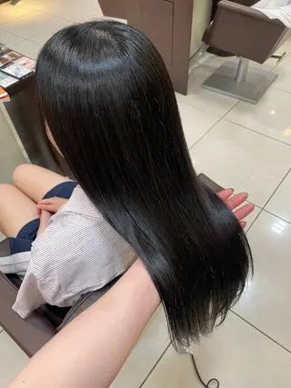 セミロング 🤎韓国ヘア ベージュ まゆか🤎のヘアスタイル