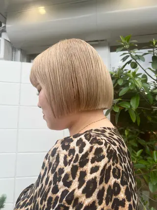 カラー yukii 八事大石 明葉のヘアスタイル