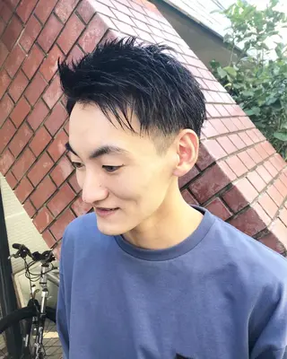 ヘアアレンジ メンズ メンズ特化✂️栗原 侑也のヘアスタイル