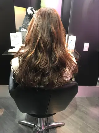 ロング カラー ハイライト/髪質改善 ans/黒木 和大のヘアスタイル