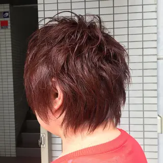ショート カラー ✂︎中山竜哉✂︎ 川崎スタイリストのヘアスタイル