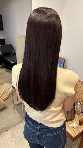 ロング はらだ みはるのヘアスタイル