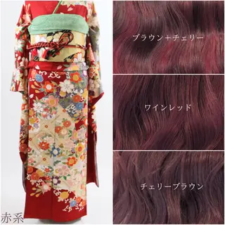 ロング カラー miyu /トレンド カラー×艶髪のヘアスタイル