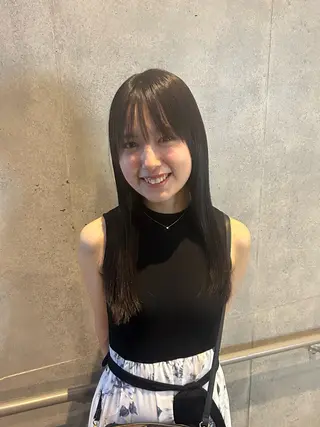 ロング パーマ 韓国レイヤー kira🌛のヘアスタイル