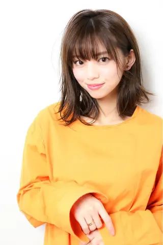ミディアム 中野 恵脩のヘアスタイル