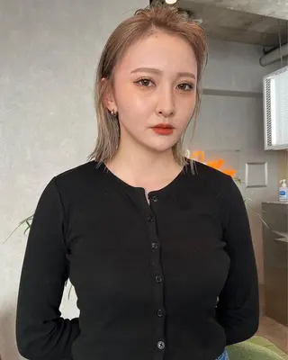 ショート カラー ヘアセット🎀パーマ Tsubasaのヘアスタイル
