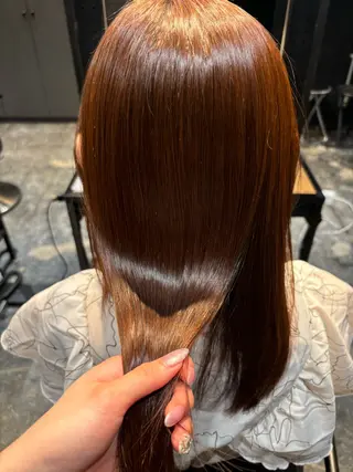 ロング 縮毛矯正/レイヤー /まな⭐️のヘアスタイル