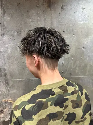 ショート パーマ メンズ メンズ専門 Ryukiのヘアスタイル