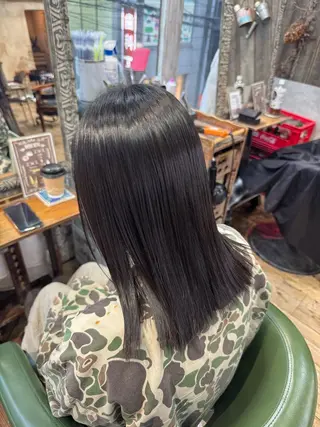 ミディアム 髪質改善/透明感 カラー高山奈夕のヘアスタイル