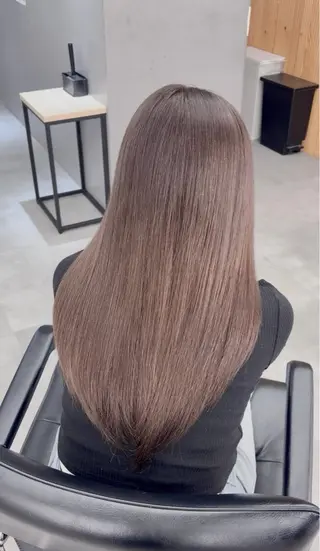 ロング 爆モテ💘ハイトーン ×カラー🦄蓮華のヘアスタイル