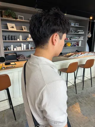パーマ メンズ 新規再来率No.1 金山/メンズパーマのヘアスタイル
