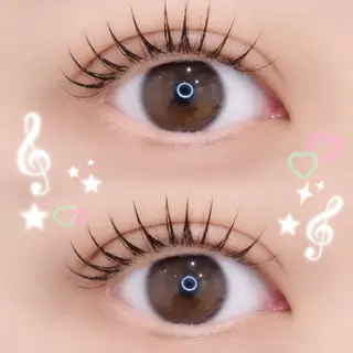 マツエク・マツパ みょこん /eyeのマツエク・マツパデザイン