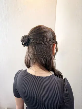 ヘアアレンジ hair make もりした ゆうのヘアスタイル