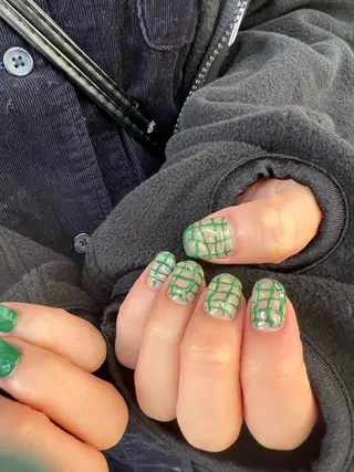 ネイル なぽ ❤︎長さだし / 韓国nailのネイルデザイン