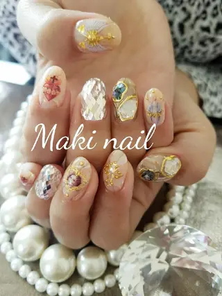ネイル ショート ・:*+.✳︎˚✧₊ MAKI NAILのネイルデザイン