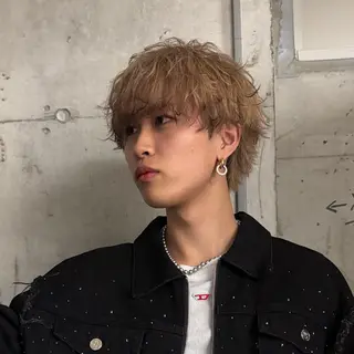 ショート パーマ メンズ お悩み×垢抜け特化 KAYA/渋谷のヘアスタイル