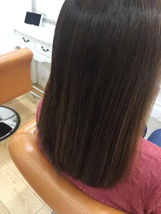 セミロング カラー noa ノアのヘアスタイル