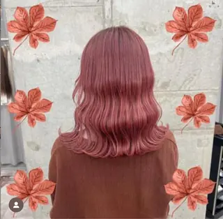 カラー 色落ちまで可愛い🧚 心斎橋hikaruのヘアスタイル