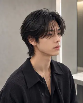 パーマ メンズ 生駒のパーマ達人 FEELけんけんのヘアスタイル