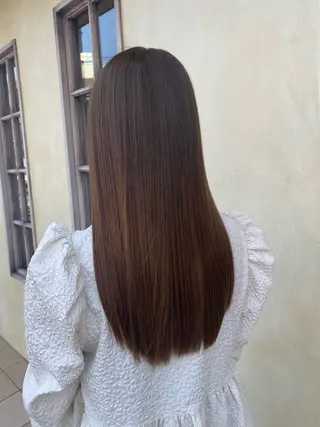 ロング 井上 日菜乃のヘアスタイル