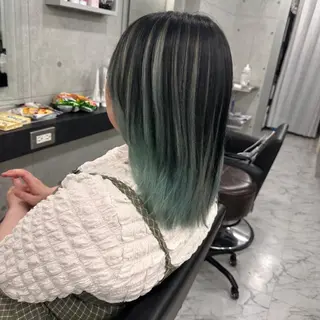 カラー Endearing 銀座/レイヤーカットのヘアスタイル