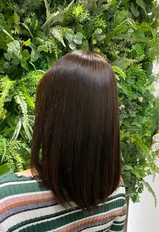 セミロング カラー 🫧K+plus🫧 菅原しほ🫧のヘアスタイル