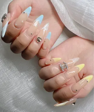 ネイル Lee Nails チップ長さだし専門店のネイルデザイン