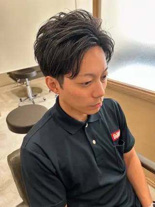 ショート メンズ 久木原 ゆりのヘアスタイル
