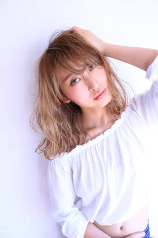 ショート カラー パーマ ショート×ブリーチ Lyuca/yujiのヘアスタイル