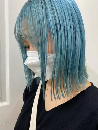 ミディアム カラー ヘアアレンジ kai .のヘアスタイル