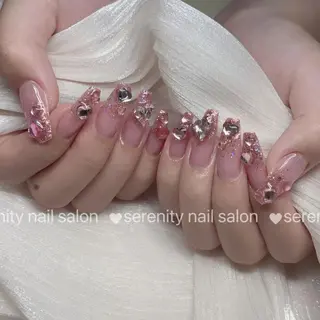 ネイル 🌻ハサミ ✂️のネイルデザイン