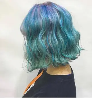 ミディアム カラー ヘアアレンジ TSUNA 🌙 Lim 五反田のマツエク・マツパデザイン