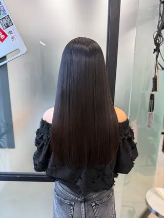 ロング マツザキ 美髪のヘアスタイル