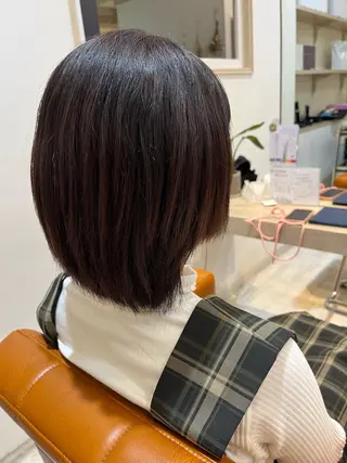 ミディアム ぱく にさのヘアスタイル