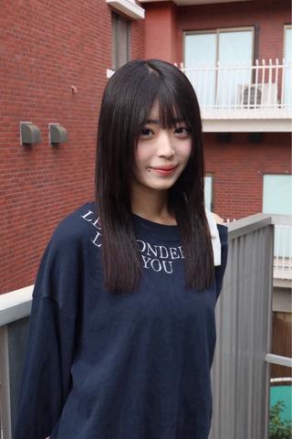 セミロング カラー レイヤー/ブリーチ iwamiya岩見谷のヘアスタイル