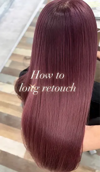 セミロング カラー ブリーチ×ハイトーン 特化🤍小林達哉のヘアスタイル